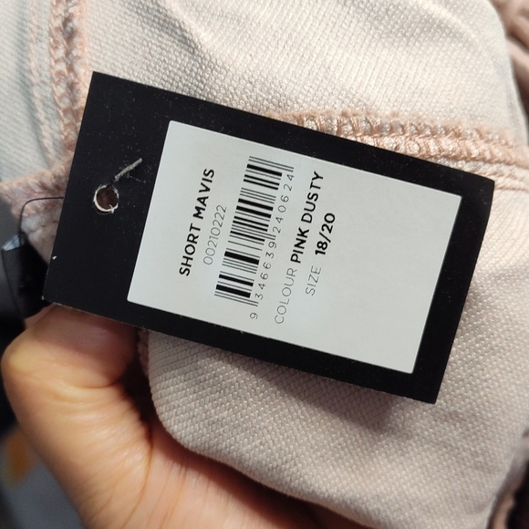 NWT Avenue Society + Midi Short in Dusty Pink - Picture 9 of 11